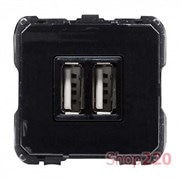 Розетка USB для зарядки устройств, Sky ABB 8185