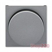 Накладка поворотного диммера, сталь, Levit ABB 3294H-A00123 69