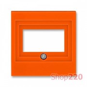 Накладка USB и аудио розеток, оранжевый, Levit ABB 5014H-A00040 66