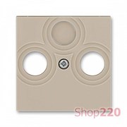 Накладка телевизионной розетки, макиато, Levit ABB 5011H-A00300 18