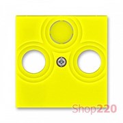 Накладка телевизионной розетки, желтый, Levit ABB 5011H-A00300 64