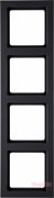 Рамка 4 поста, антрацит, Q.3 Berker 10146096