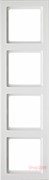 Рамка 4 поста, полярная белизна, Q.3 Berker 10146099