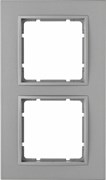 Рамка 2 поста, алюминий, B.7 Berker 10126424