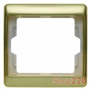 Рамка 1 пост, золото, ARSYS Berker 13140002