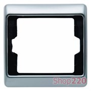 Рамка 1 пост, нержавеющая сталь, ARSYS Berker 13140004