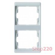 Рамка 2 поста, вертикальная, полярная белизна, ARSYS Berker 13230069