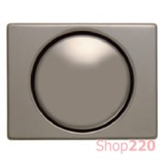 Накладка поворотного диммера, бронза, ARSYS Berker 11340001