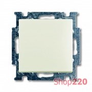 Кнопка без фиксации, белый шале, ABB 2026 UC-96-507 Basic 55