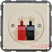 Розетка аудио HI-FI, слоновая кость, Polo Regina 13052202