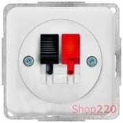 Розетка аудио HI-FI, белый, Polo Regina 13052201