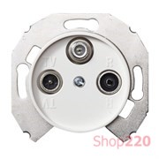 Телевизионная розетка R/TV/D M10, белый, Renova WDE011726 Schneider