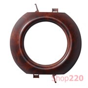 Рамка средняя, орех, Renova WDE011458 Schneider