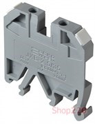Клеммник 2,5 мм кв на дин-рейку, серый, JXB 2,5/35 Аско A0130010001