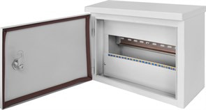 Щит металлический IP54 навесной на 12 модулей, e.mbox.stand.n.12.z ENEXT s0100129 (эконом)