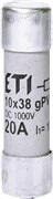 Предохранитель 20А gPV 10x38, ETI 2625108