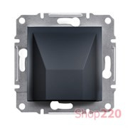 Вывод кабеля, антрацит, Asfora Schneider Electric EPH5500171