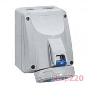 Силовая розетка 16A стационарная, 230В, 3 полюса, Tempra Pro 555354 Legrand