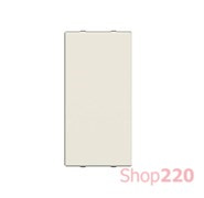 Заглушка 1 мод., белый, Zenit ABB N2100 BL