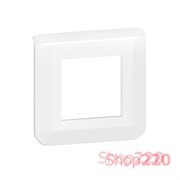 Рамка 1 пост, белый, Mosaic New Legrand 277802L