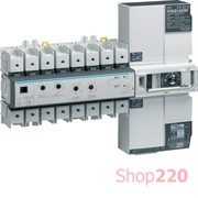 Переключатель I-0-II АВР с мотор приводом, 125А, 4 полюса, Hager HIC412A