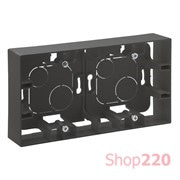 Коробка накладного монтажа 2-постовая, сталь, Niloe Step Legrand