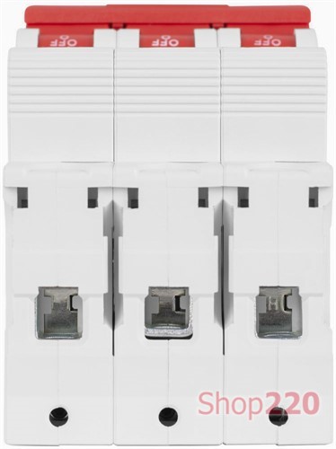 Автомат 25 А, 3-фазный, тип С, e.mcb.stand.60.3.C25 Enext - фото 104953