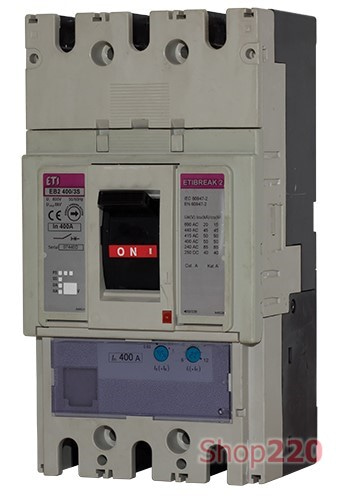 Силовой автомат 250 А, 4-полюсный, EB2400/4L ETIBREAK 2 ETI - фото 107964