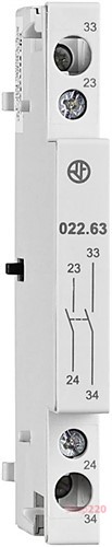 модуль дополнительных контактов; 2NO; 6А; для 22.44 и 22.64 - фото 110003