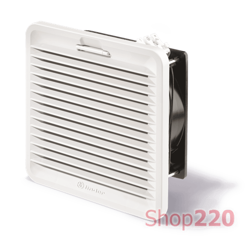 Вентилятор с щитовым фильтром; 24В DС; 40-55м3/час; стандарт; размер 2; 155х155мм - фото 111324