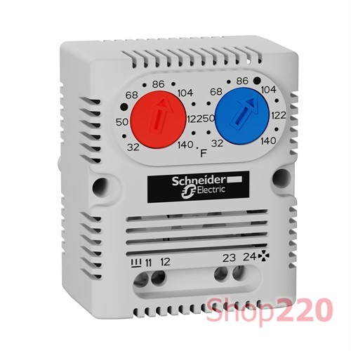 Термостат для вентиляции и обогрева, Schneider Electric - фото 111649