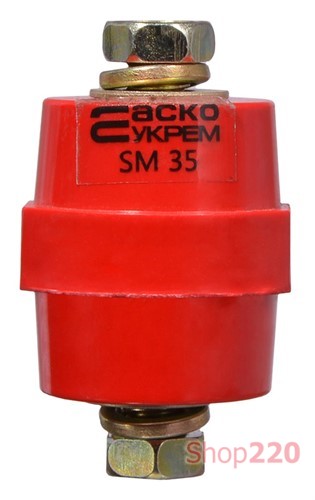 Изолятор-держатель для шин, SM35 Аско - фото 112426