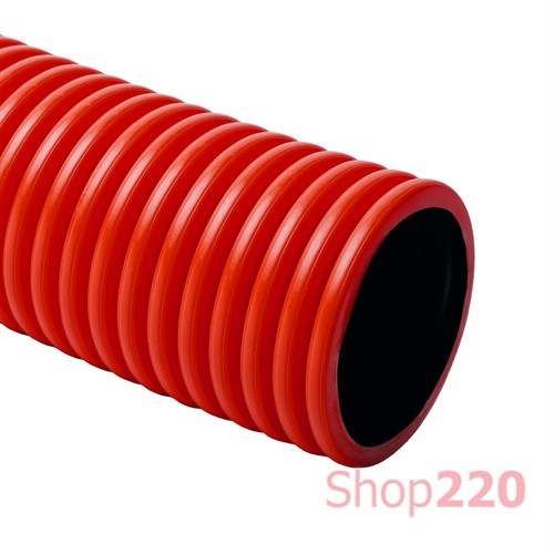 Труба гофрированная двухслойная D= 40 мм, красный, бухта 50м, Kopoflex Kopos KF 09040_BA - фото 114016