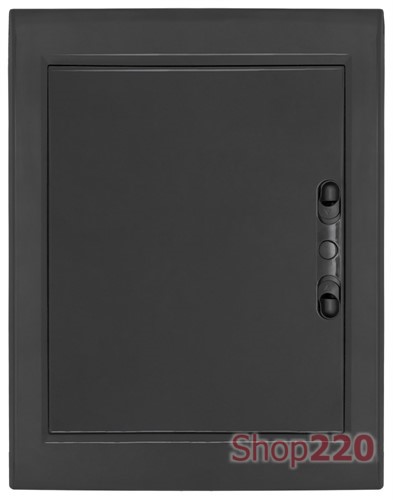 Щит черного цвета на 72 модуля, встраиваемый, e.plbox.pro.w.72b.black ENEXT CP12972B - фото 114208