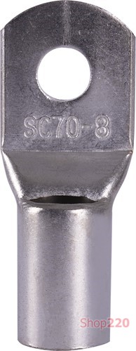 Кабельный наконечник 70 мм кв под пайку, луженая медь, e.end.stand.c.70, D8.2 Enext s19024 - фото 114491