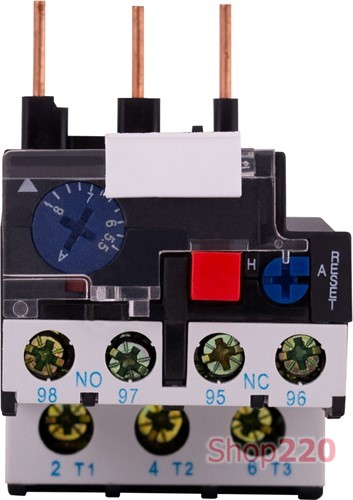 Тепловое реле диап. 0,25-0,40А, габ.реле 1 габ.конт.1-2, e.pro.ukh.1.0,40.1-2 Enext - фото 114896