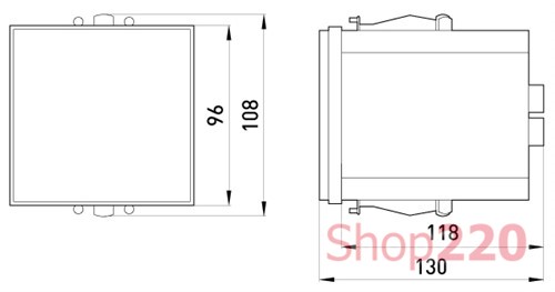 Реле пробоя тока на землю с возвратно-зависимой задержкой времени, e.relay.kcr.153 Enext - фото 118026