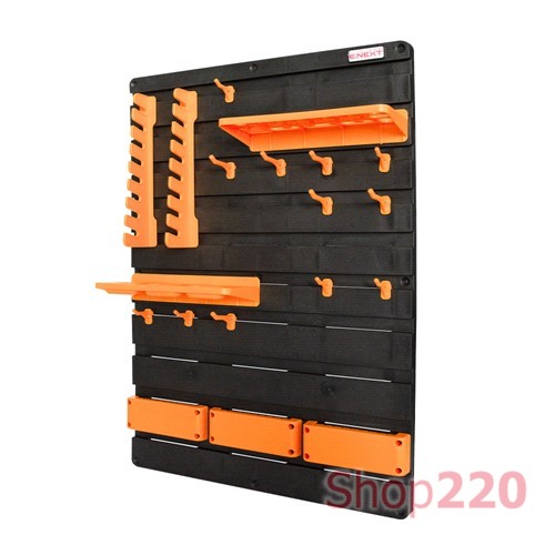 Органайзер для инструментов настенный,e.toolbox.pro.26, 35 элементов 825х210х585мм, Enext - фото 118746