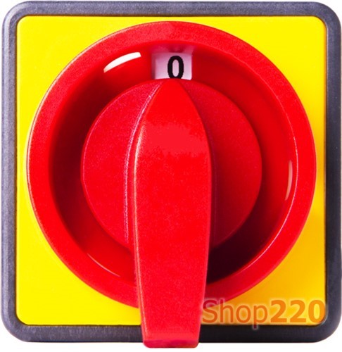 Пакетный переключатель щитовой, с передней панелью (под пломбирование), 1p, 0-1, 40А, LK40/1.216-ZК/45 TAREL - фото 121198