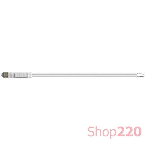 Выключатель/переключатель одноклавишный кнопочный на 2 направления(проходной) с символом "звонок" с подсветкой синего цвета 10А 1 модуль, черный, Bticino Living Now - фото 122541