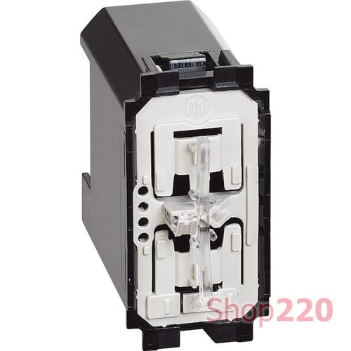 Умный выключатель двухклавишный проводной с нейтралью 250 Вт (LED-100) 2 модуля, песочный, Living Now NETATMO - фото 123079