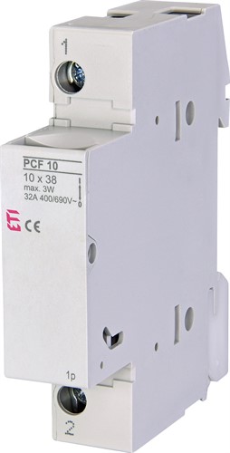 Разъединитель для предохранителей PCF 10 1P 32A 690V AC - фото 126204