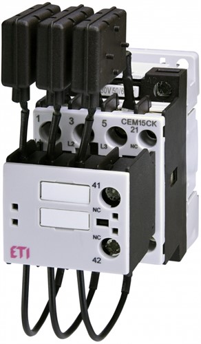 Контактор для конденсаторной батареи CEM CK 15.02N (15 кВАр, 400-440V) - фото 127749