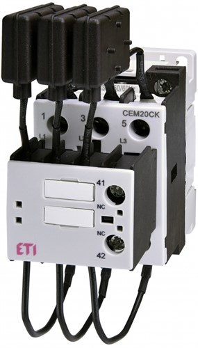 Контактор для конденсаторной батареи CEM CK 20.01N (20 кВАр, 400-440V) - фото 127750