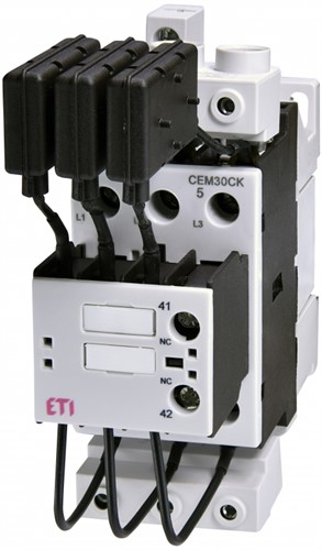 Контактор для конденсаторной батареи CEM CK 30.01N (30 кВАр, 400-440V) - фото 127752