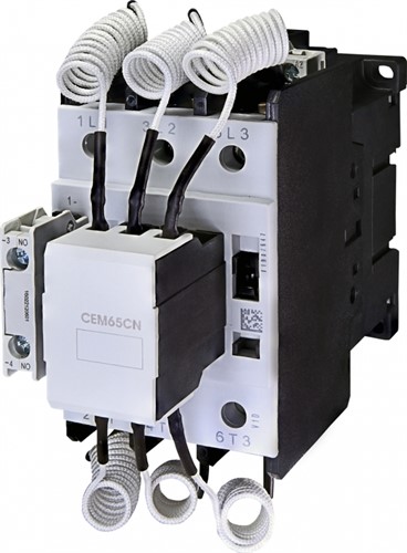 Контактор для конденсаторной батареи CEM 65CN.10 (50/60кВАр-400/440V) - фото 127763