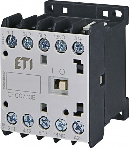 Контактор миниатюрный CEC 07.10 24V AC (7A; 4kW; AC3) - фото 128926