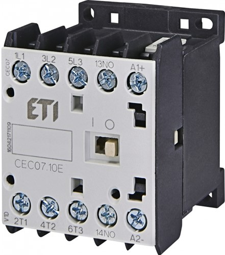 Контактор миниатюрный CEC 07.10 24V DC (7A; 3kW; AC3) - фото 128928