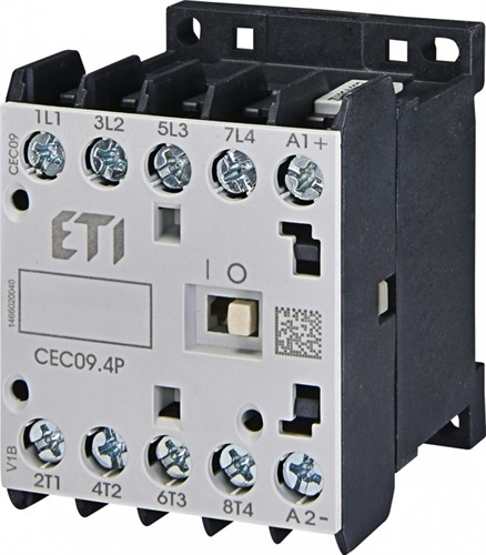 Контактор миниатюрный CEC 09.4P 230V АС (9A; 4kW; AC3) 4р (4 н.в.) - фото 128941