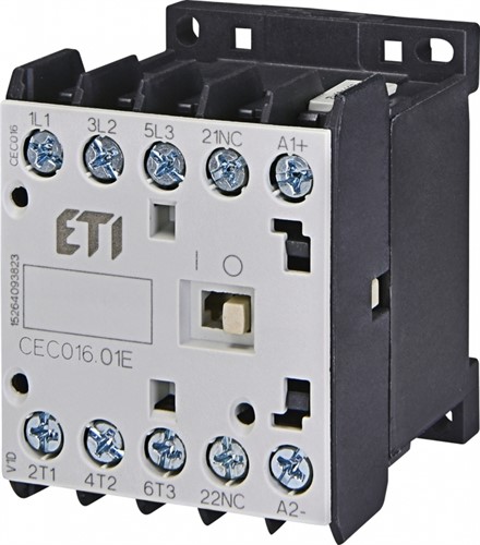 Контактор миниатюрный CEC 16.01-230V-50/60Hz (16A; 7,5kW; AC3) - фото 128954